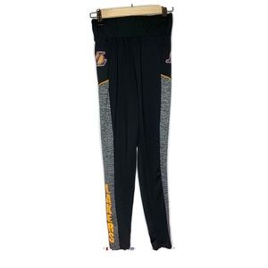 Womens LA Lakers Athletic Leggings Pants